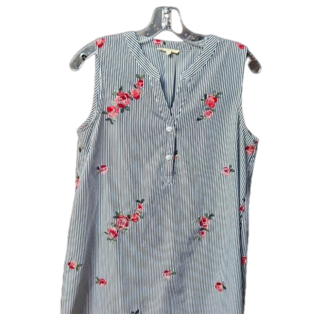 Sleeveless Embroidered Tunic from Mystree